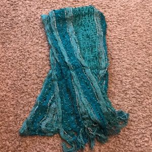 Blue and Silver Apt. 9 Scarf